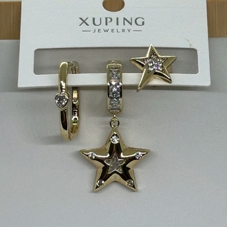 XUPİNG YILDIZ MİX ÜÇLÜ KÜPE