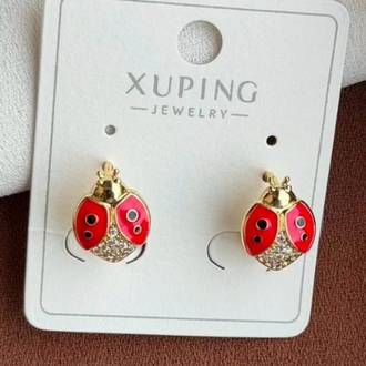 Xuping uğur böceği Küpe