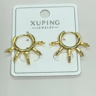 XUPİNG GÜNEŞ YILDIZLAR HALKA KÜPE 