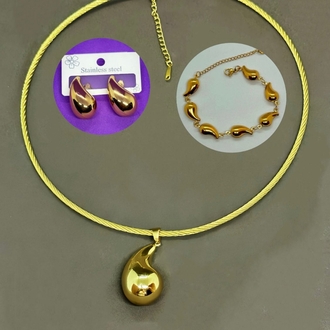  Choker Damla Kolye 