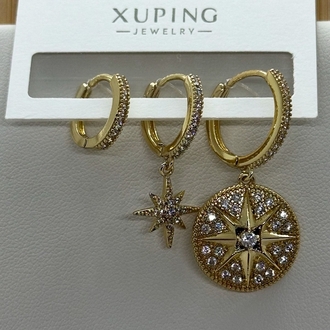 XUPİNG YILDIZ MİX ÜÇLÜ KÜPE