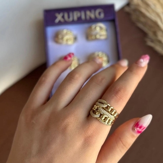 6 NUMARA XUPİNG ZİNCİR YÜZÜK 