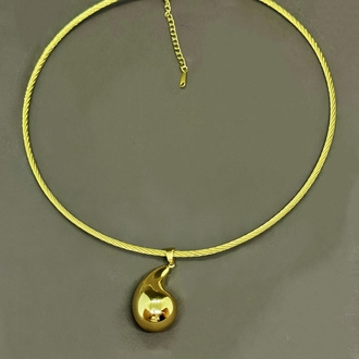  Choker Damla Kolye 