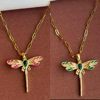 YUSUFÇUK ÇELİK GOLD KOLYE