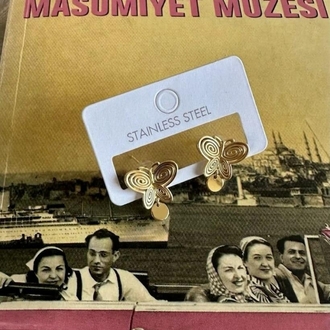Masumiyet müzesi Füsun Kelebek Küpe 