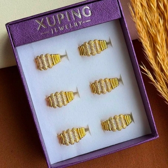Xuping 14K 7 numara Yüzük