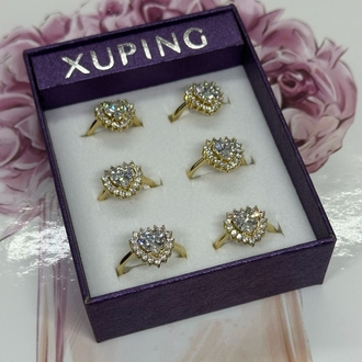 8 Numara XUPİNG KALP TAŞLI YÜZÜK