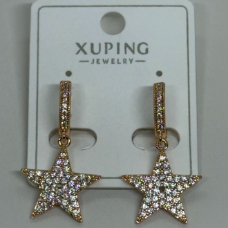 XUPİNG TAŞLI YILDIZ KÜPE