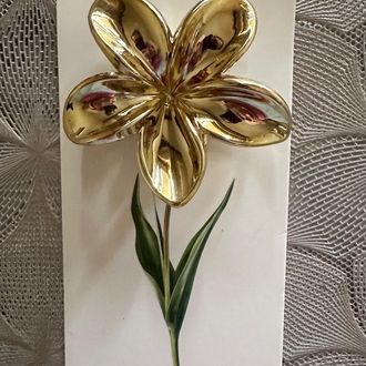 Gold Renk Lotus Toka