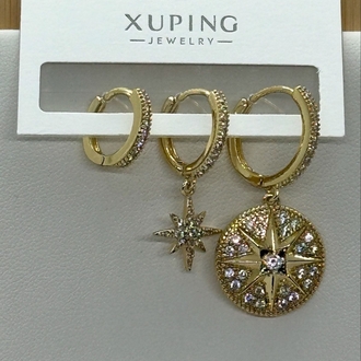 XUPİNG YILDIZ MİX ÜÇLÜ KÜPE