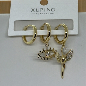 XUPİNG ANGEL EYE TRİO KÜPE 