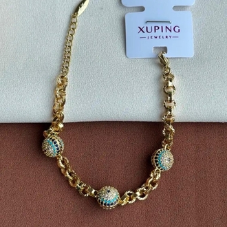 Xuping ışıltılı nazar bileklik 