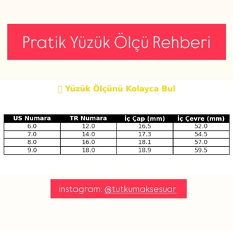 6 NUMARA XUPİNG IŞILTILI ZİGZAG YÜZÜK