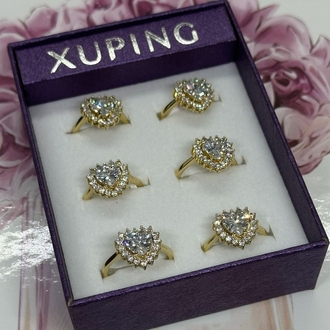 9 NUMARA XUPİNG KALP TAŞLI YÜZÜK