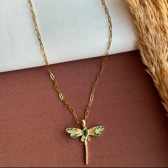 YUSUFÇUK ÇELİK GOLD KOLYE