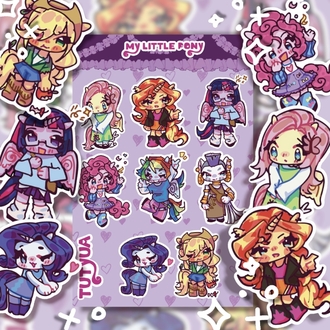 my little pony sticker sayfası