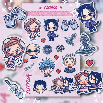 Nana sticker sayfası 