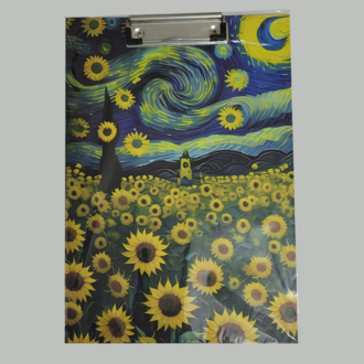 A4 Sekreterlik – Van Gogh Koleksiyonu (Ayçiçeği Tarlası)