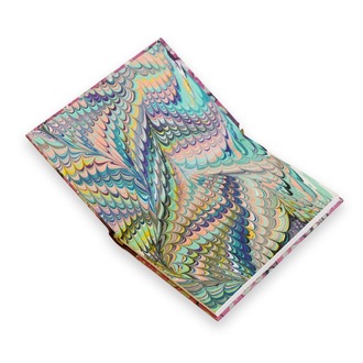 Ebru Tasarımlı El Yapımı Defter | ED-009