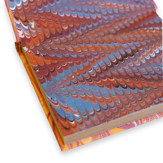 Ebru Tasarımlı El Yapımı Defter | ED-005