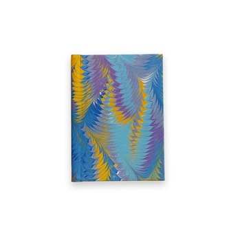 Ebru Tasarımlı El Yapımı Defter | ED-001