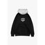 İki renk Şardonlu Sweatshirt