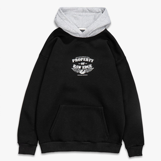 İki renk Şardonlu Sweatshirt