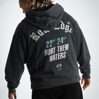 3 İplik Sardonsuz Oversize Hoodie – Raw Edge 