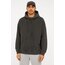 Asit Yıkamalı Basic Oversize Hoodie