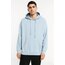 Asit Yıkamalı Basic Oversize Hoodie