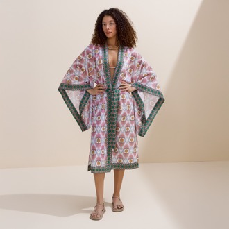 Tangier Pembe Kaftan