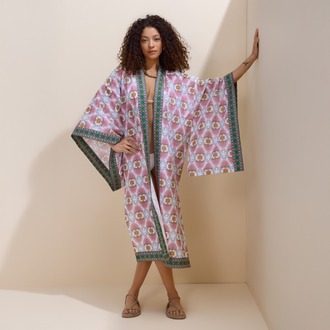 Tangier Pembe Kaftan