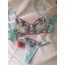 Flower bra takım