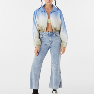 Y2K Orijinal Bershka Renk Geçişli Mont