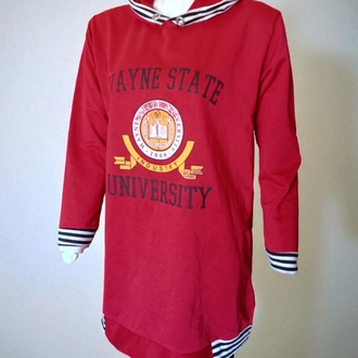 Kapüşonlu Midi Boy Sweatshirt