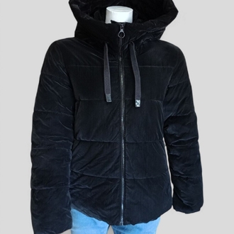 Mavi Jeans Siyah Şişme Kaban/Mont
