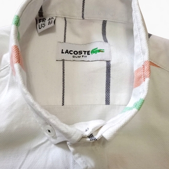 Orijinal Lacoste Uzun Kollu Erkek Gömlek