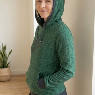 Nike Yeşil Kapüşonlu Unisex Sweatshirt