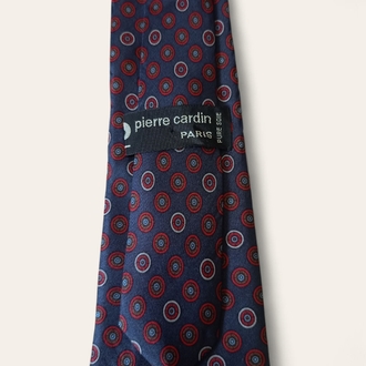 %100 İpek Pierre Cardin Desenli Kravat