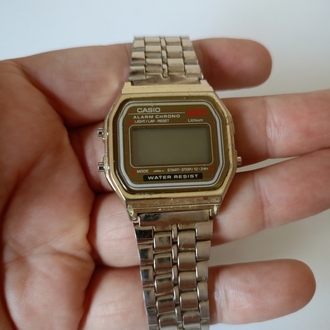 Orijinal Casio Retro Unisex A159W Gold