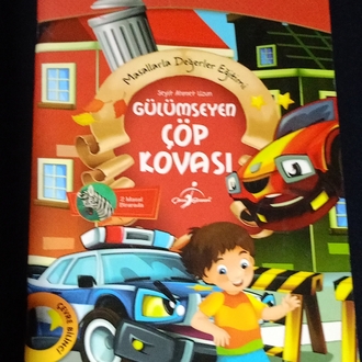 Gülümseyen Çöp Kovası - Çocuk Kitabı