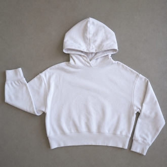 Zara Kapüşonlu Crop Sweatshirt