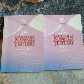 10. Sınıf Kazanım Kavrama Testleri Seti