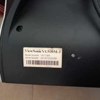 Viewsonic Vg930M-3 48cm/19 İnç Monitör