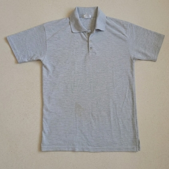 Gri Polo Yaka T-Shirt