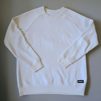 Bershka Unisex Beyaz Sweatshirt