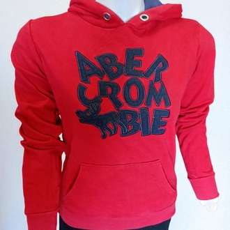 Kırmızı Abercrombie Unisex Sweatshirt