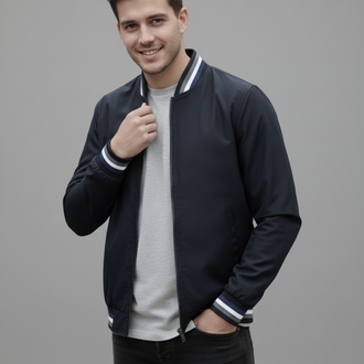Bomber Regular Fit Siyah Mont