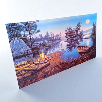 Manzara Kanvas Tablo..100x55 cm
