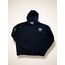 Siyah Kapüşonlu Unisex Sweatshirt